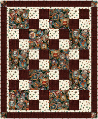 Christmas Treasures 3-Yard Quilt Kit
