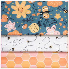 Bee Curious 3-Yard Quilt Kit