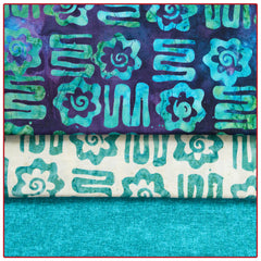 Mardi Gras Garden 3-Yard Quilt Kit