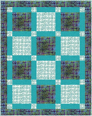 Mardi Gras Garden 3-Yard Quilt Kit