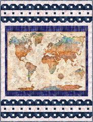 World Traveler Panel Quilt Kit