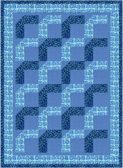 Cerulean Rhythm 3-Yard Quilt Kit