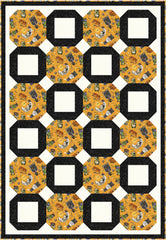 Steampunk Halloween 3-Yard Quilt Kit