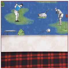 Tee Time 3-Yard Quilt Kit
