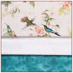 Hummingbird Days 3-Yard Quilt Kit
