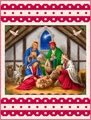 Nativity Panel Quilt Kit