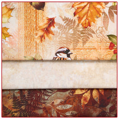 Autumn Songbirds 3-Yard Quilt Kit