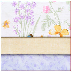 Fluttering Blooms 3-Yard Quilt Kit