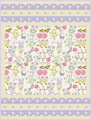 Fluttering Blooms 3-Yard Quilt Kit