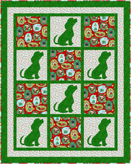 Santa Paws 3-Yard Quilt Kit