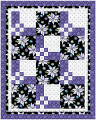 Winter Bouquet 3-Yard Quilt Kit
