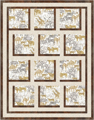 Noah's Ark 3-Yard Quilt Kit