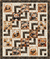 Pandaland Panel Quilt Kit