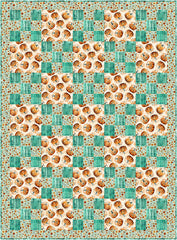 Pumpkin Patch 3-Yard Quilt Kit