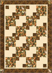 Cats & Pumpkins 3-Yard Quilt Kit