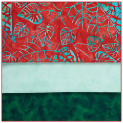 Christmas Batik 3-Yard Quilt Kit