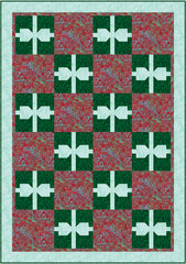 Christmas Batik 3-Yard Quilt Kit