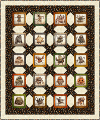 Ghosts & Ghouls Panel Quilt Kit