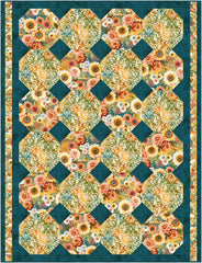 Damask Bouquet 3-Yard Quilt Kit