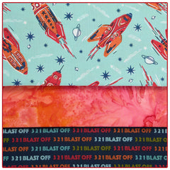 Rocket Blast 3-Yard Quilt Kit