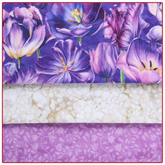 Tulip Garden 3-Yard Quilt Kit