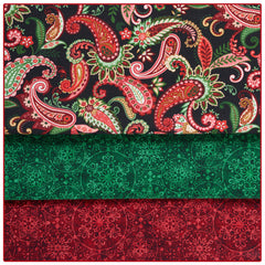 Holiday Flourish 3-Yard Quilt Kit