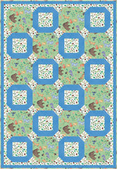 Colorful Critters 3-Yard Quilt Kit