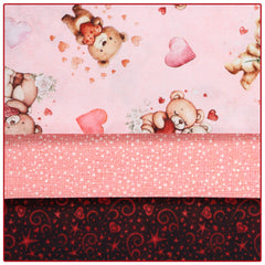 Teddy Hugs 3-Yard Quilt Kit