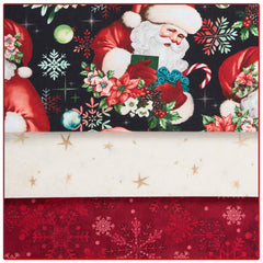 Old Saint Nick 3-Yard Quilt Kit