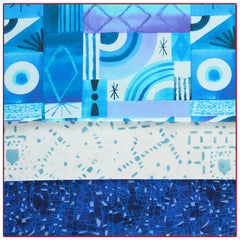 Blue Crumbs 3-Yard Quilt Kit