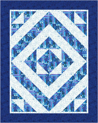 Blue Crumbs 3-Yard Quilt Kit