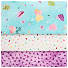 Watercolor Hearts 3-Yard Quilt Kit