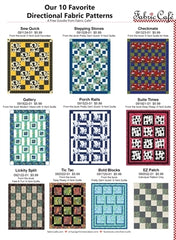 Top 10 Quilt Patterns for Directional Fabric - Free Guide