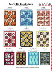 Top 10 Big Block Patterns - Free Reference Sheet