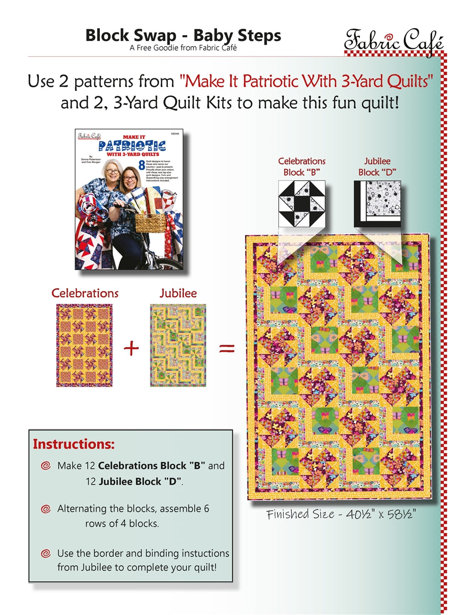 Baby Steps Quilt - Block Swap