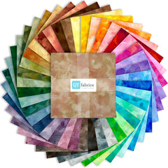 Aura Breeze 4 10" Precut Fabric Squares by QT Fabrics