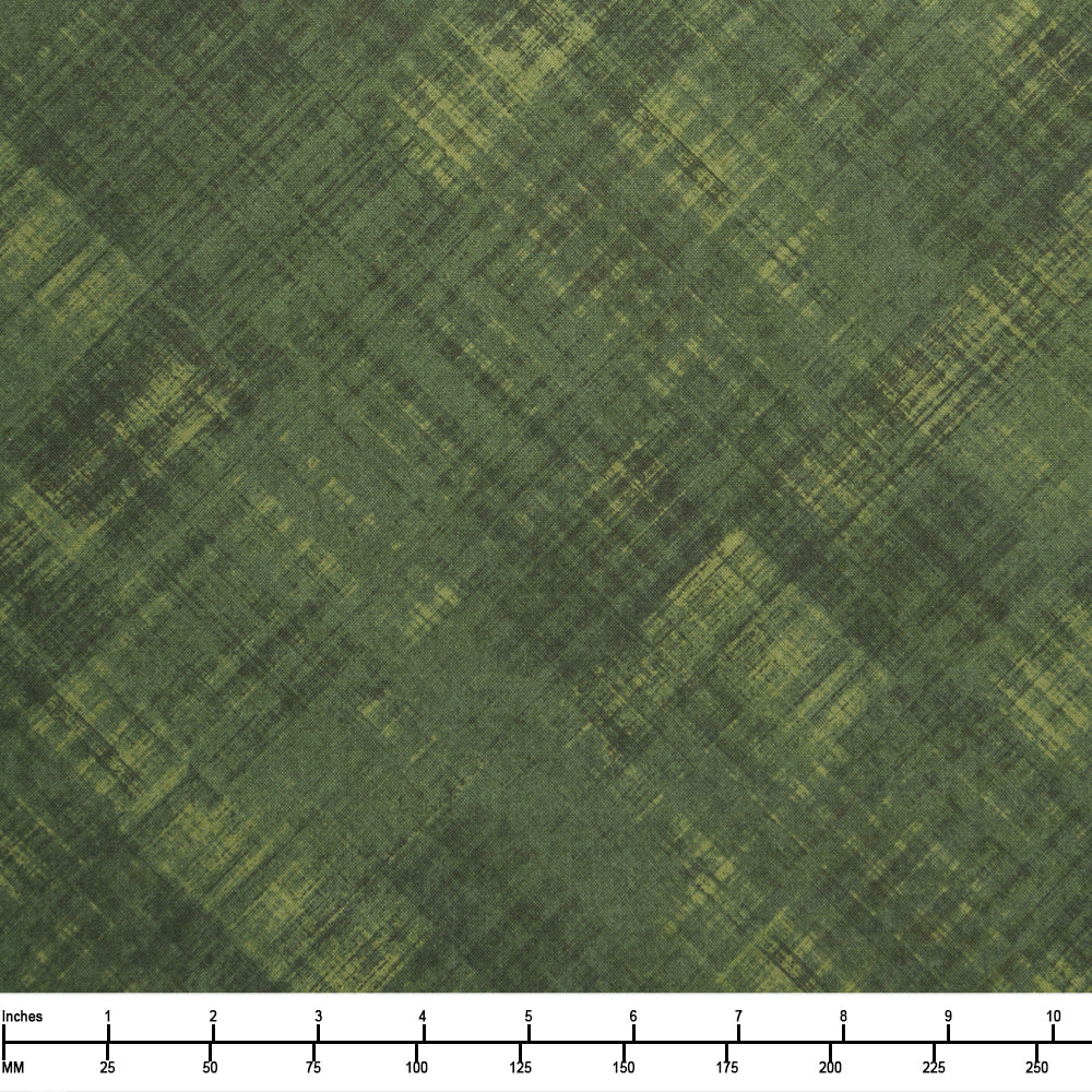 Benartex A Walk in the Forest Brushed Plaid Green 16782 44 - 32-inch EOB Special