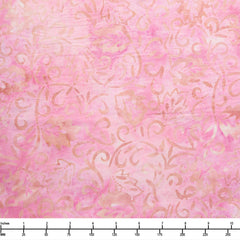 Benartex Bali Palettes Sherbets Oak Strawberry Peach 09213 23 - 32-inch EOB Special