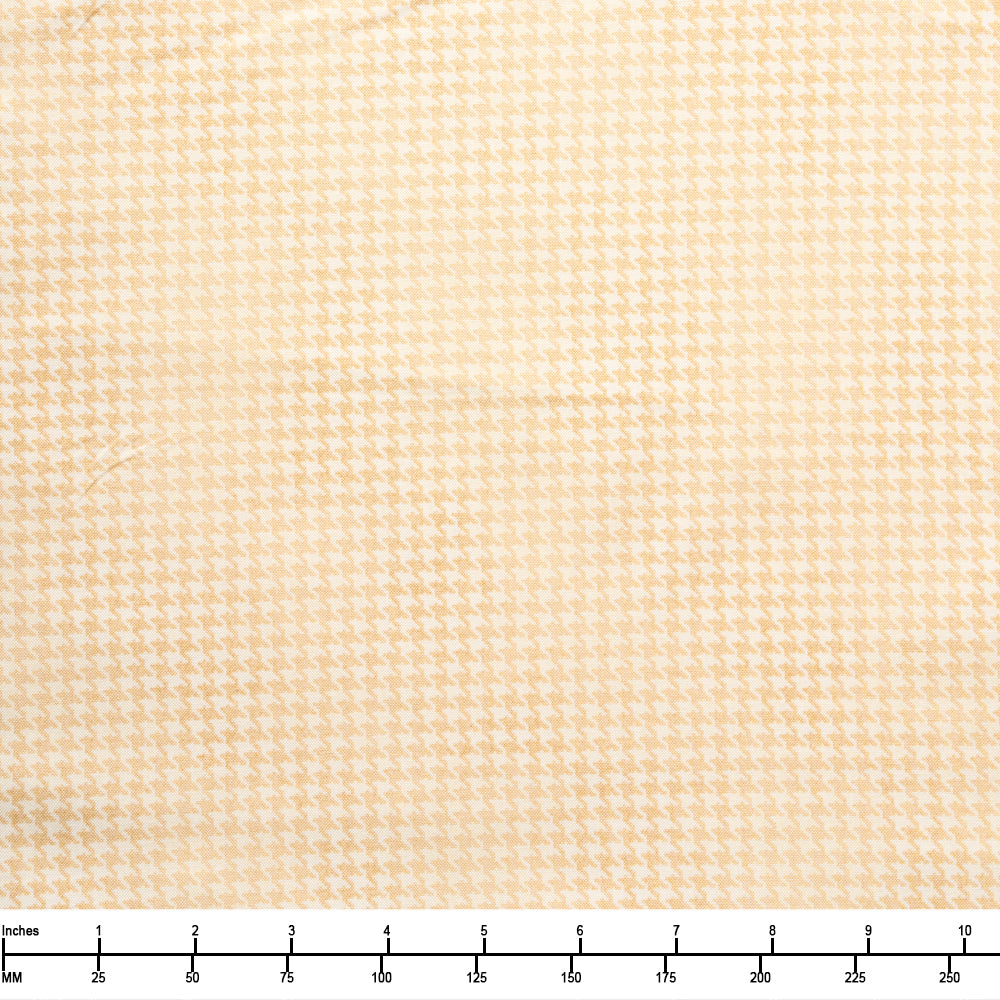 Benartex Blushed Houndstooth Cream 07564 07 - 28-inch EOB Special