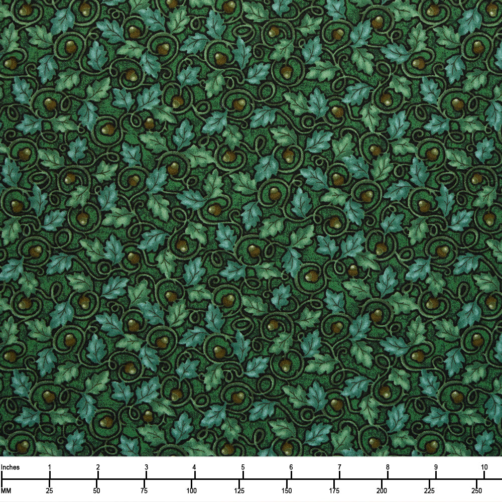 Benartex Wander Lane II Acorns Forest 13652 46 - 32-inch EOB Special