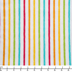 Blank Color Burst Stripe B 3350 01 Marshmallow  - 32-inch EOB Special