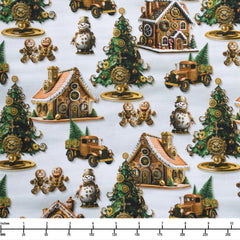 Gingerbread Workshop 3-Yard Quilt Kit