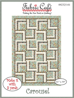 Carousel 3-Yard Quilt Pattern
