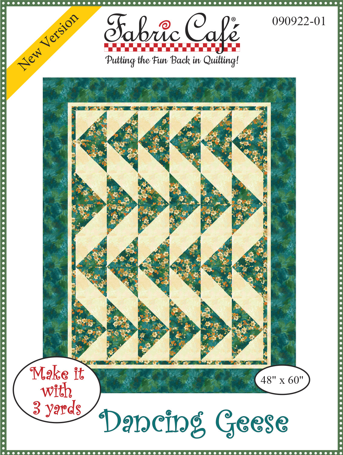 Dancing Geese 3-Yard Quilt Pattern