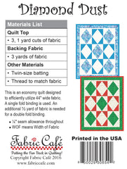 Diamond Dust 3-Yard Quilt Pattern