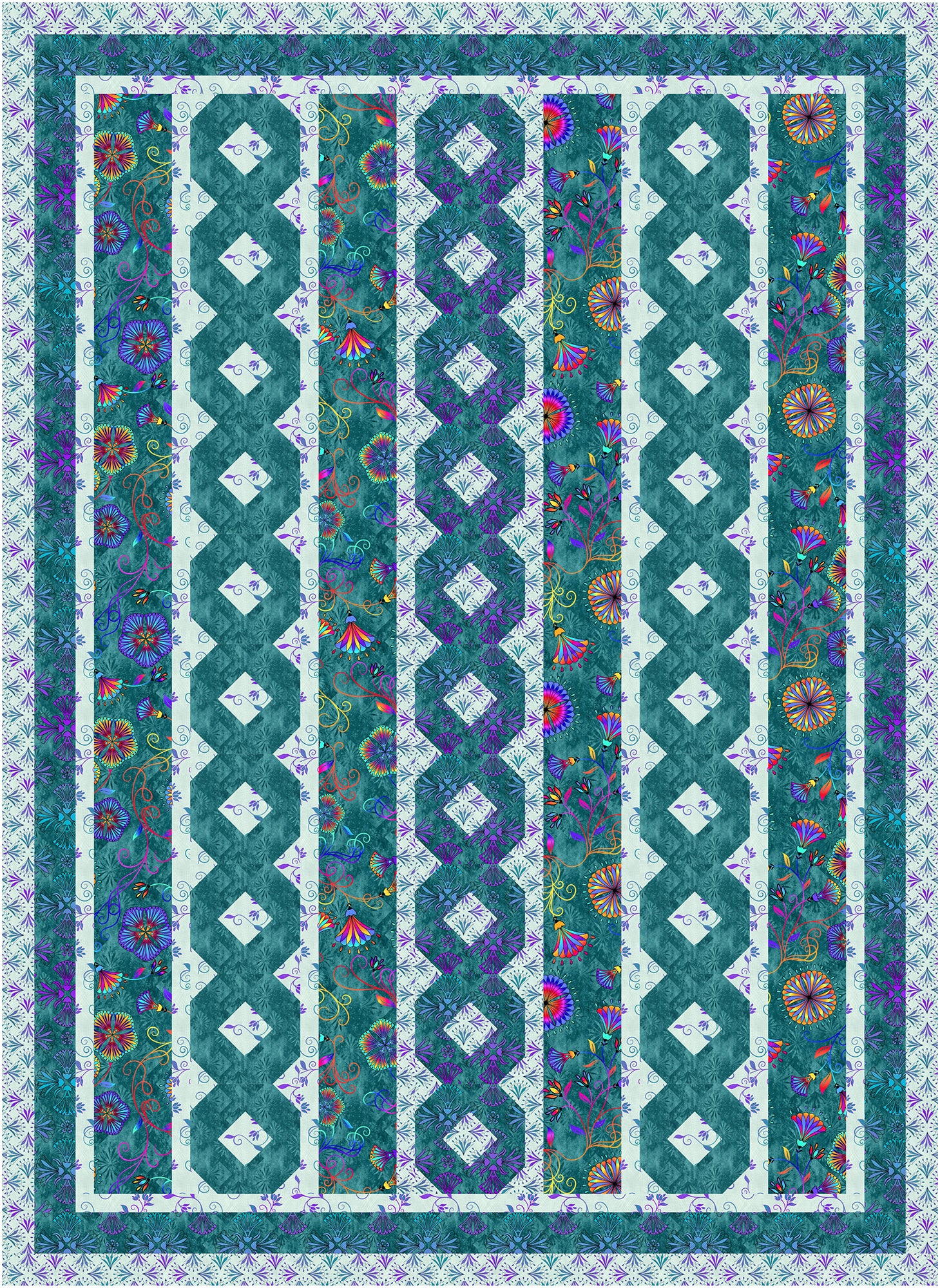 Filigree 5-Yard Quilt Pattern