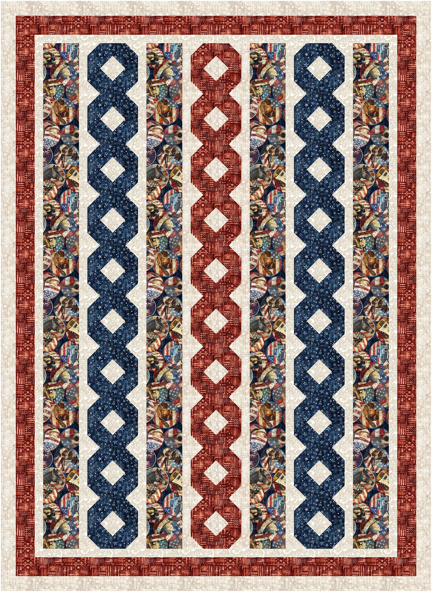 Filigree 5-Yard Quilt Pattern