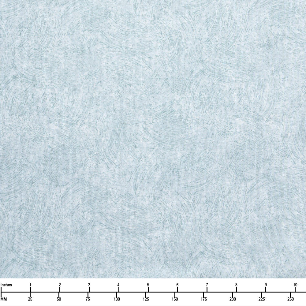 Henry Glass Brushstrokes 3200 17 Ice Blue - 22-inch EOB Special