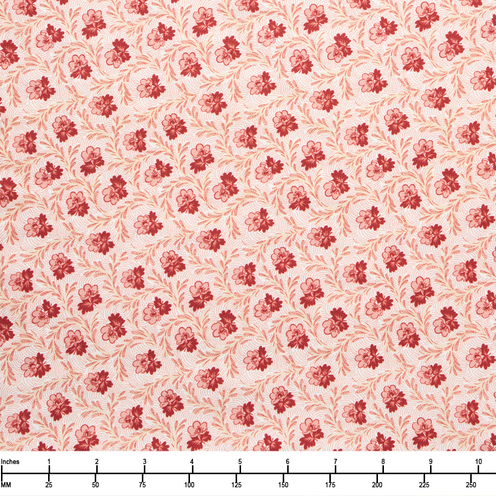 Henry Glass Lost Gardens of Heligan Floral Garland 3584 22 Pink - By the Yard