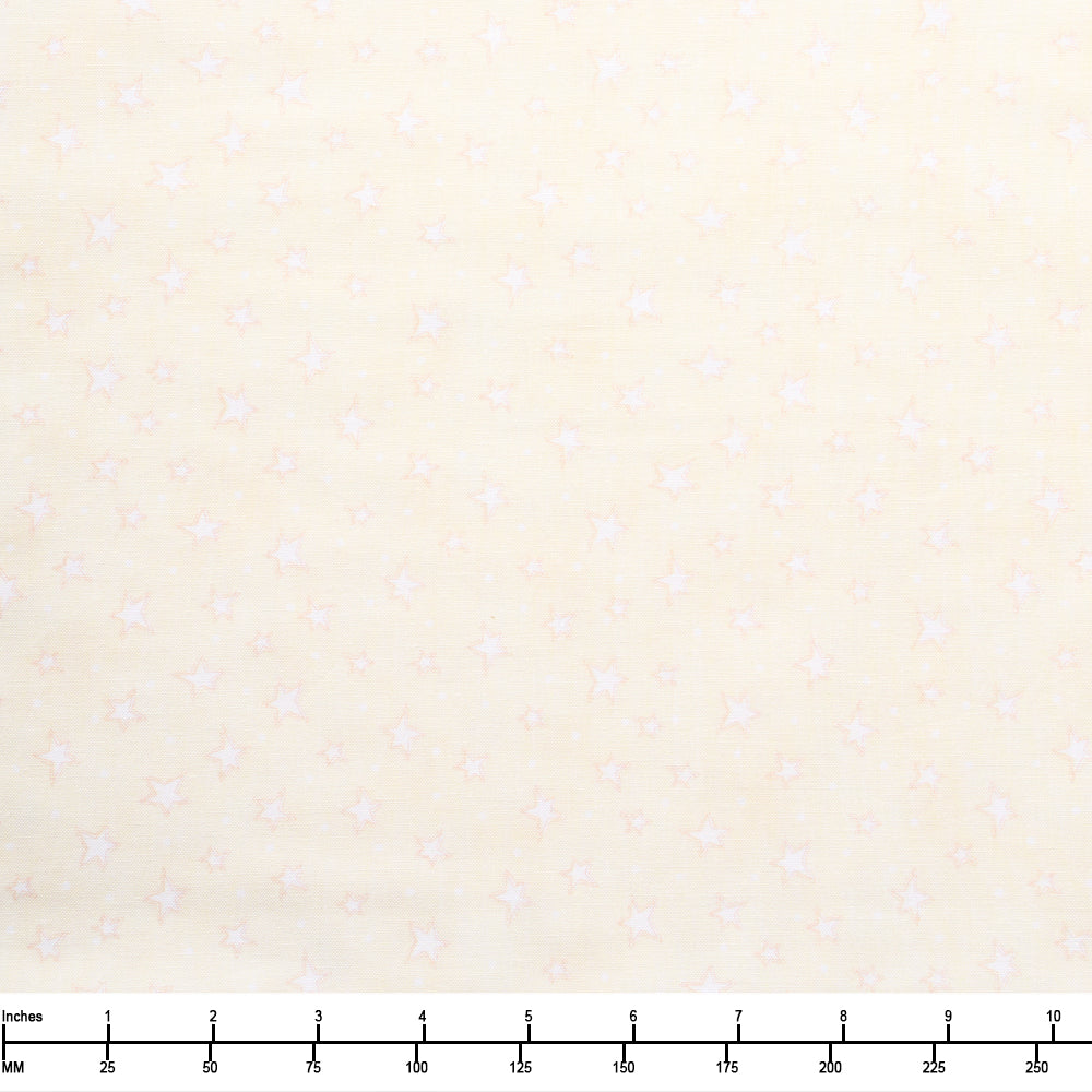 Henry Glass Starry Basics 8294 4 Cream - 32-inch EOB Special